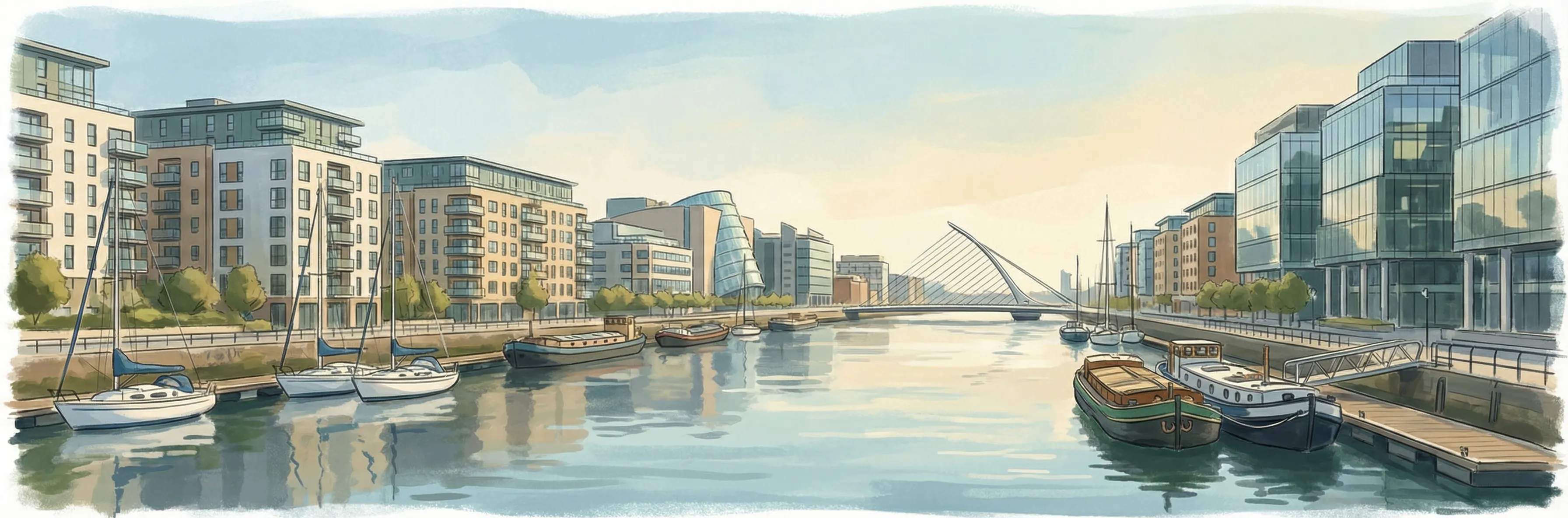 North Wall streetscape