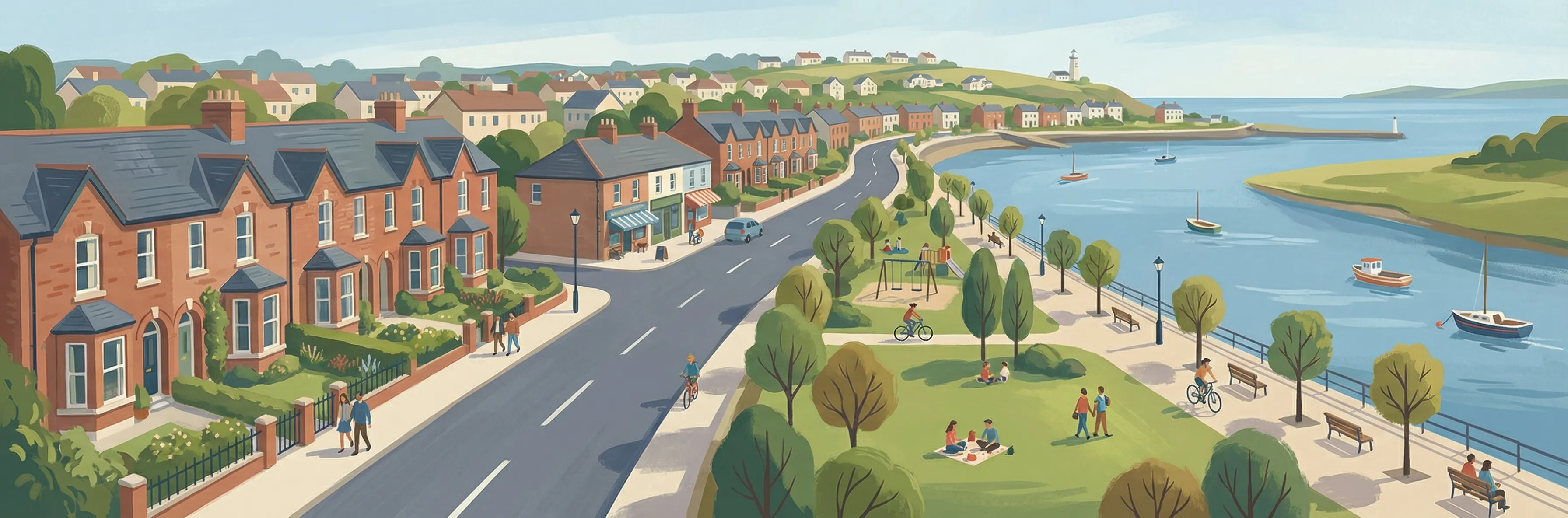 Seafield Rd East, Dublin 3 streetscape