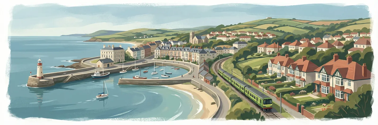 Intake, Dún Laoghaire–Rathdown streetscape