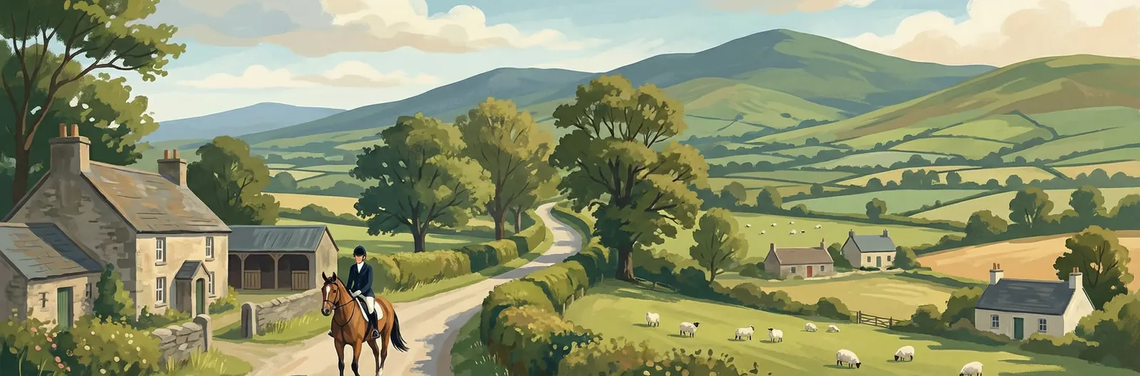 Kilgobbin, Dún Laoghaire–Rathdown streetscape