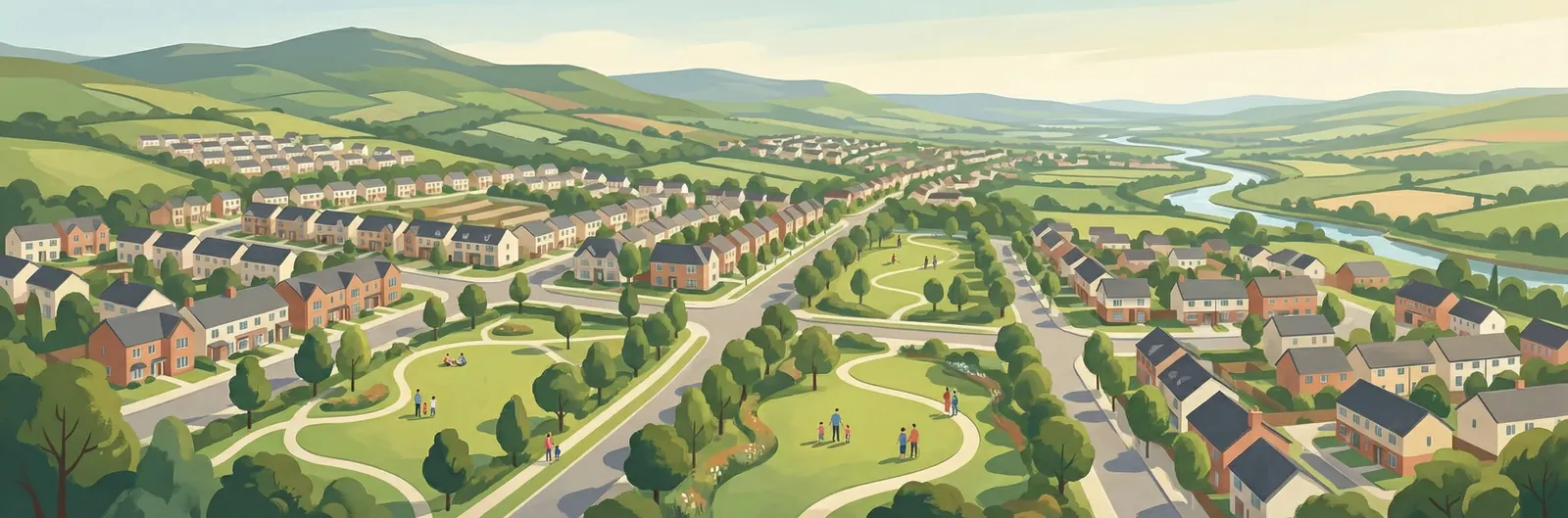 Balgaddy, South Dublin streetscape