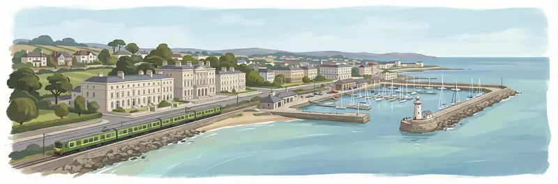 Dún Laoghaire streetscape