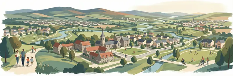 Finnstown Priory streetscape