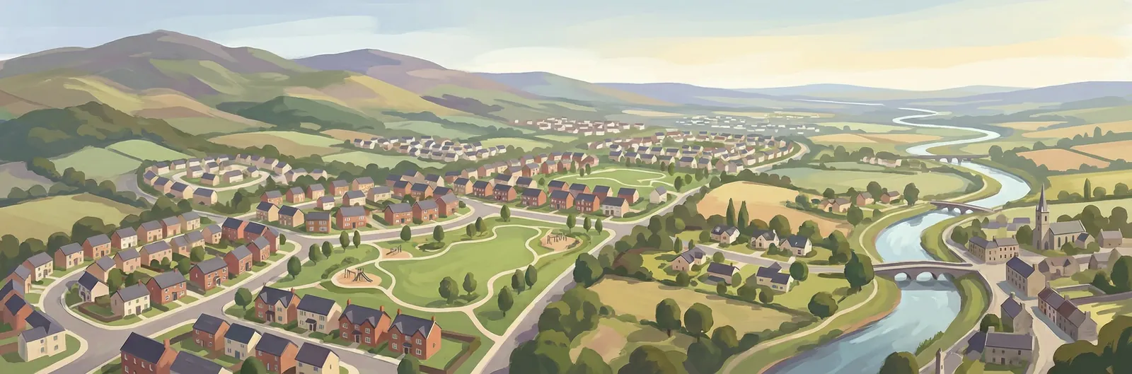 South Dublin streetscape