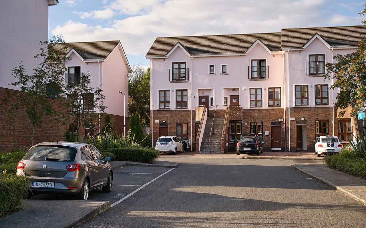 Residential terrace houses in Drumcondra, Dublin 9 — typical of the quality housing stock driving strong yields on Dublin's northside